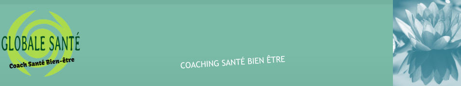 COACHING SANTÉ BIEN ÊTRE